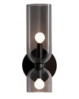 LAMPA ŚCIENNA KINKIET APP1208-2W Czarna