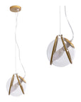 Lampa wisząca APP1089-1CP Złota 8