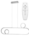 Lampa Sufitowa Wisząca LED APP810-CP CHROM + pilot