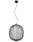 Lampa Sufitowa Wisząca APP967-1CP Czarna 2