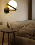 LAMPA ŚCIENNA KINKIET APP1209-1W Czarny