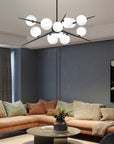Lampa Wisząca APP999-12CP Czarna