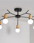 Lampa Sufitowa Skandynawska Metal APP694-5C