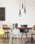 Lampa Wisząca APP1125-3CP Black Gold
