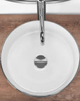 Umywalka nablatowa Rea Sami Brush Silver