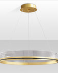 Lampa Wisząca APP1189-CP Złota 40cm