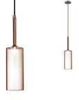 Lampa Sufitowa Wisząca Szklany Klosz APP1700-1CP Amber C 1