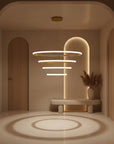 Lampa Wisząca Led Lhj009-cp4 Złota 3
