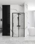 Kabina Prysznicowa Narożna Rapid Slide Black 150x80
