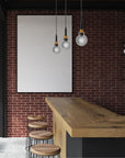 Lampa Wisząca APP1124-1CP Black Gold