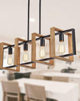 LAMPA WISZĄCA GEOMETRYCZNA APP1583-4CP