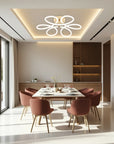 Lampa Sufitowa Nowoczesna Led G023-c Złota 3