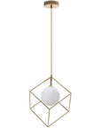 Lampa Wisząca APP1210-1CP Złota 6