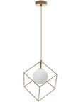 Lampa Wisząca APP1210-1CP Złota