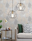 Lampa Wisząca APP1131-1CP Czarno złota