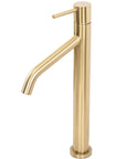 Bateria Umywalkowa REA LEVEL Szczotkowana Złota Wysoka Brush Gold