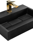 Umywalka Konglomeratowa GOYA BLACK MAT 50CM