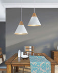 Lampa sufitowa wisząca Scandi A Biała