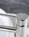 Bateria Umywalkowa Rea Lungo Chrom Wysoka