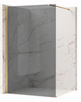 Kabina prysznicowa Walk-In Rea Flexi Grey / Brush Gold 80 1