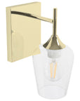 LAMPA ŚCIENNA KINKIET APP1232-1W Złota 1