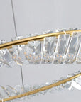 KRYSZTAŁOWA LAMPA SUFITOWA LED APP1202-CP