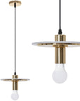 Lampa Wisząca APP1213-1CP Złota