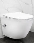Misa WC podwieszana REA Carlo Lux Rimless z funkcją bidetu 1