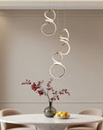 Lampa Wisząca Led G073-3cpr Złota 7