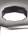 Lampa Plafon Diamond APP861-C 30 cm Czarna