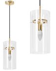 Lampa Wisząca APP1212-1CP Złota