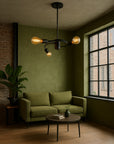 Lampa Sufitowa Loft APP740-3CP 2