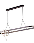 Lampa Wisząca Led Lhj040-cp 120 Cm Czarna 1