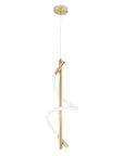 Lampa Wisząca Led G015-cp Złota 3