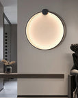 LAMPA ŚCIENNA KINKIET LED APP1389-CW BLACK 50cm