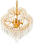 KRYSZTAŁOWA LAMPA SUFITOWA 312358 Złota