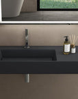 Umywalka konglomeratowa Archi 90 CM Szary mat