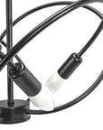 Lampa 4 APP1093-4C Czarna 3