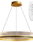 Lampa Wisząca LED APP1190-CP Złota 60cm