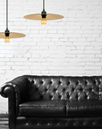 Lampa Wisząca APP1290-1CP Old Gold