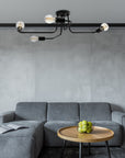 Lampa sufitowa/ścienna pająk Agaro 4