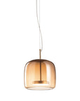 Lampa Sufitowa Wisząca Szklana Amber APP613-1CP