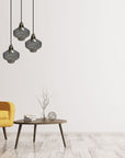 Lampa Wisząca APP1122-1CP Czarna