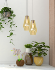 Lampa sufitowa szklana APP437-1CP APP438-1CP