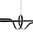 Lampa Wisząca Led G038-cp Czarna 8