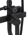 Zestaw Prysznicowy REA ARGUS CZARNY MAT BLACK MATT
