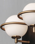 LAMPA ŚCIENNA KINKIET APP1221-2W Czarna