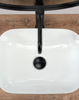 Umywalka nablatowa Rea Demi Mini White