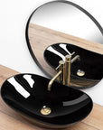 Umywalka Ceramiczna Nablatowa Royal 60 Black