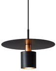 Lampa Wisząca APP1145-1CP Czarna Różowe Złoto 7